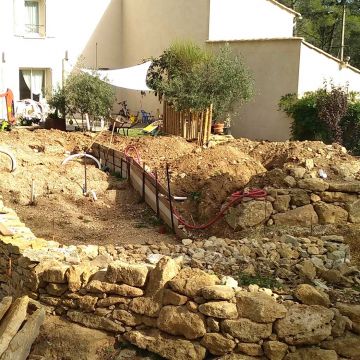 Rognes - Projet création piscine naturelle