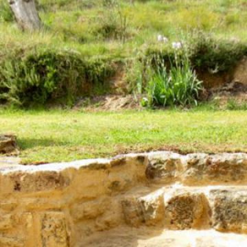 Réalisation d'un escalier en pierres - Après